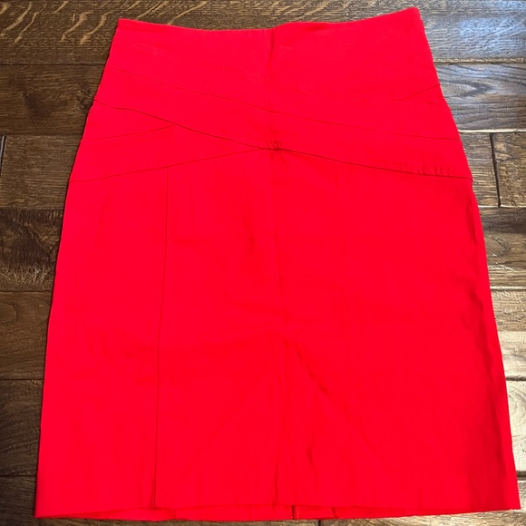 Reitmans petite red pencil skirt size xs - Picture 1 of 6